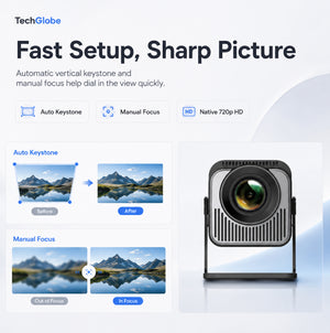 TG-CinemaPro Ultra Portable Smart Projector