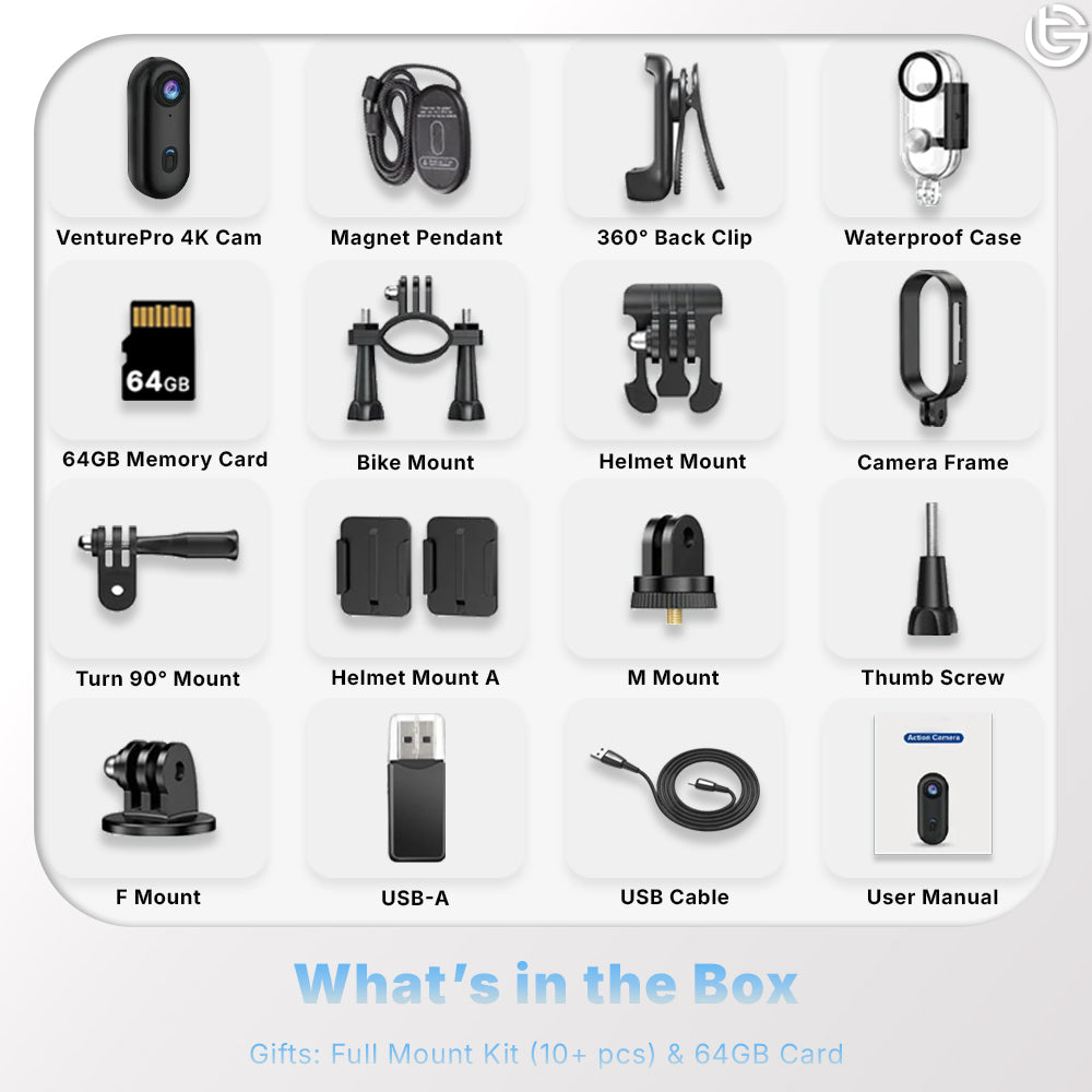 VenturePro 4K Action Camera